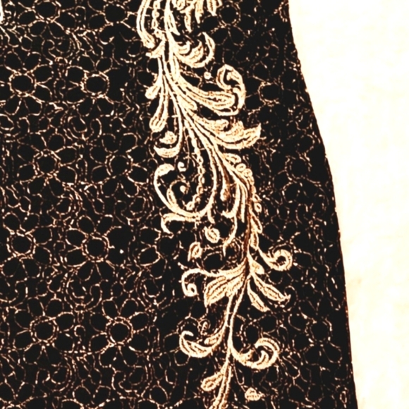 NWT Black Dressy Mini Dress Med - Picture 2 of 9